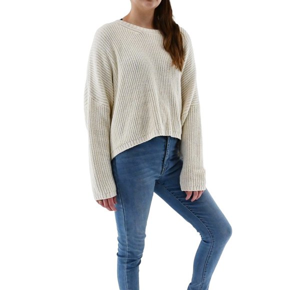 Zara Sweaters - ZARA Oversized Cotton Drop Sleeves Sweater #AD16